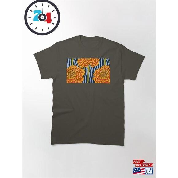 Other - October Marigold Blooms By Month Unisex Classic